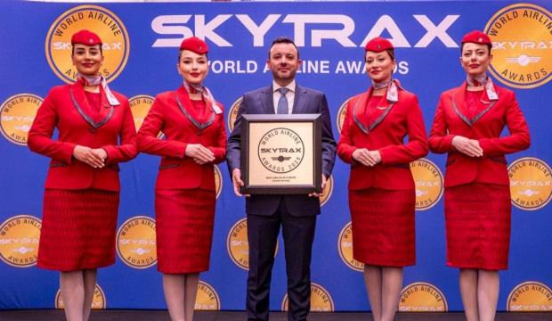 THY 11. kez Avrupa'nın en iyisi oldu! Skytrax'tan tam 8 &ouml;d&uuml;l geldi