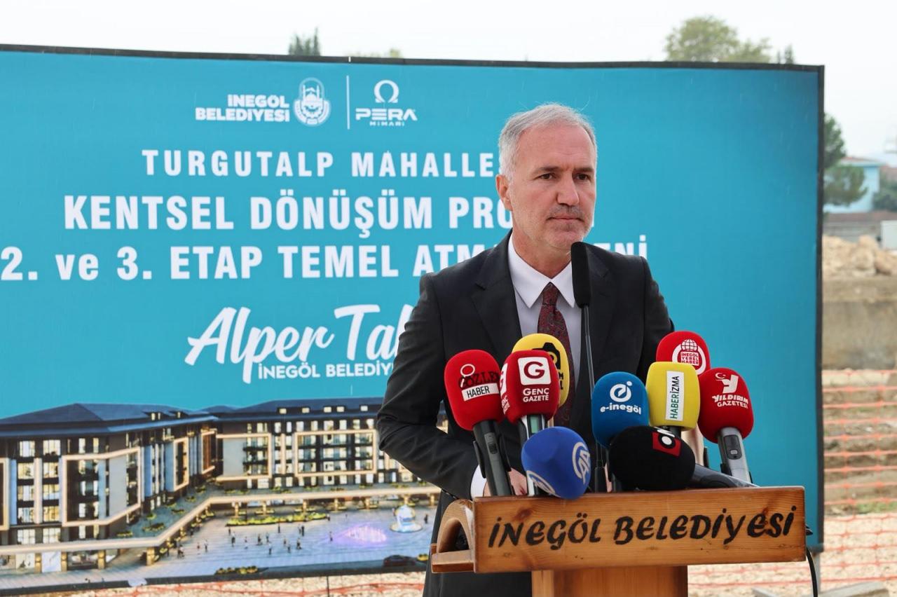 İnegöl Belediye Başkanı Alper Taban