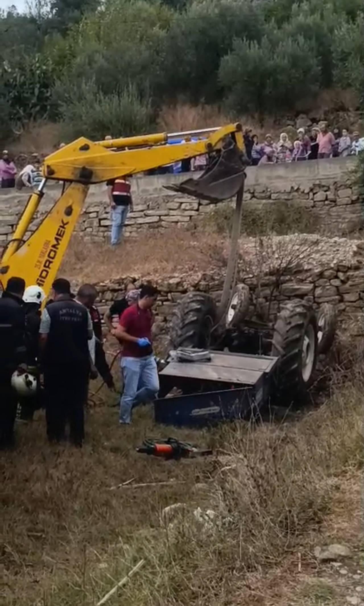 İbrahim Yavuz'un (48) hayatını kaybettiği olay yeri.