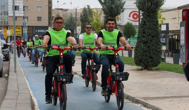 Gaziantep Büyükşehir'den Avrupa Hareketlilik Haftası'nda özel bisiklet sürüşü