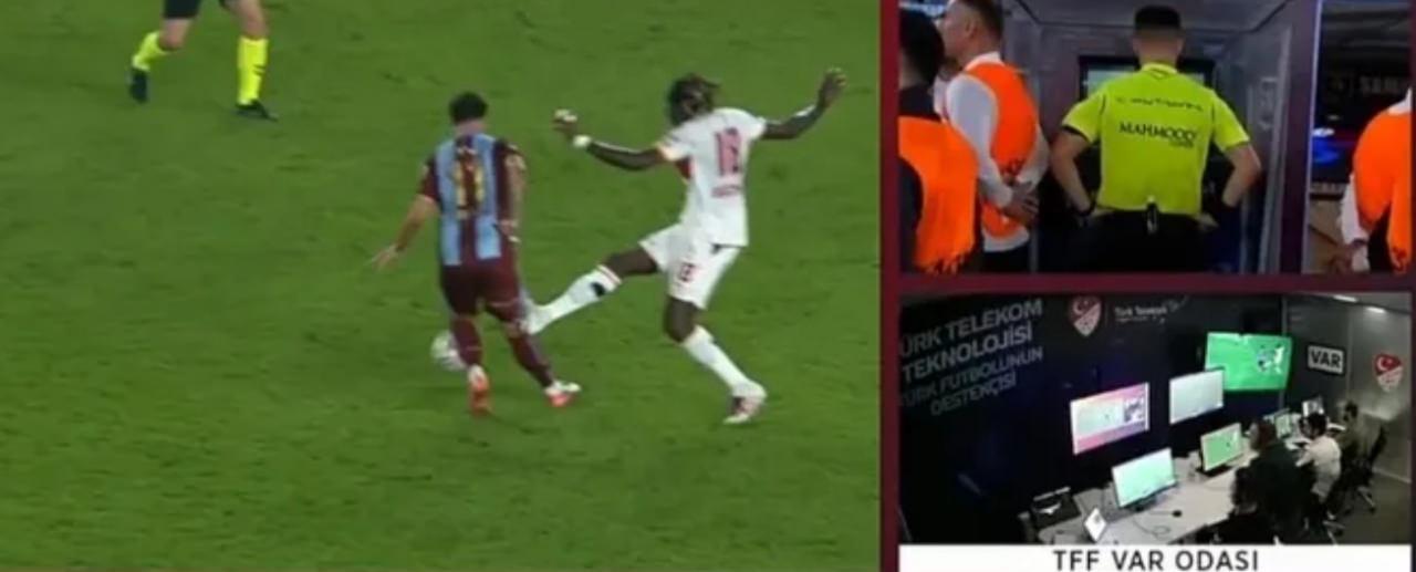 Ugochukwu'nun pozisyonu. Görüntü beIN Sports'tan alındı