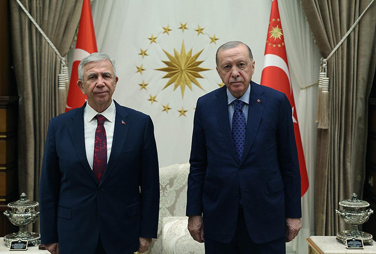 Mansur Yavaş ve Recep Tayyip Erdoğan