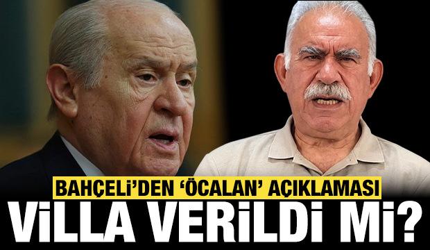 Bah&ccedil;eli'den "&Ouml;calan'a villa" yalanlaması: Metrekaresine kadar a&ccedil;ıkladı!