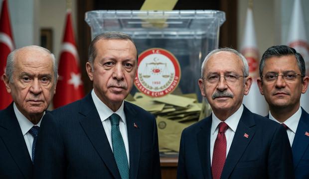 D&ouml;rt b&uuml;y&uuml;k şirket a&ccedil;ıkladı! İşte bug&uuml;n se&ccedil;im olsa en &ccedil;ok oy alacak partiler!