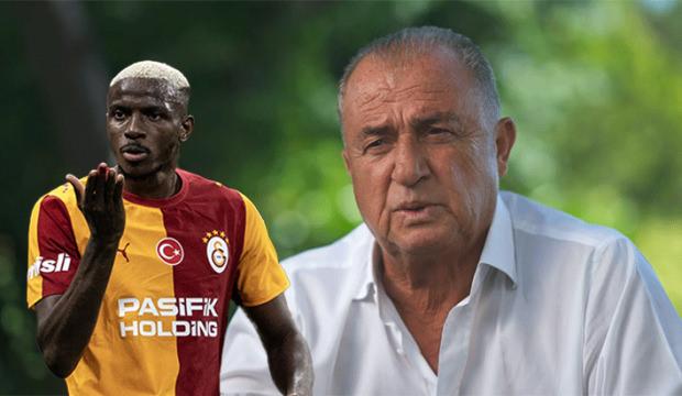 Fatih Terim'den Victor Osimhen i&ccedil;in &ccedil;arpıcı s&ouml;zler!