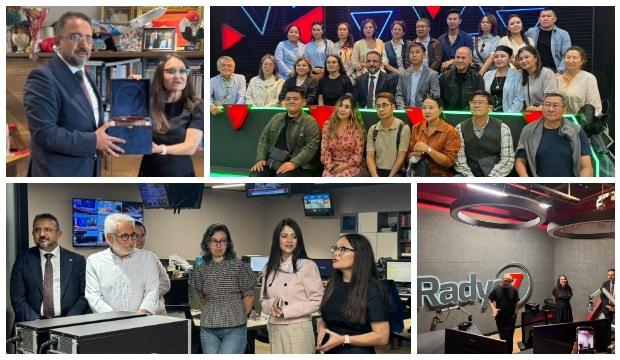 Kazakistan&rsquo;dan Kanal7&rsquo;ye anlamlı ziyaret