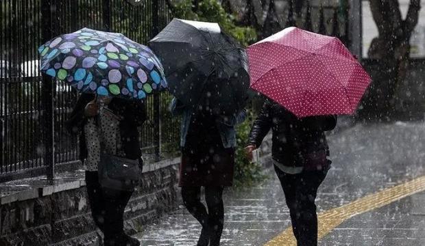 Meteoroloji kuvvetli sağanak yağış uyarısı! Bu b&ouml;lgelere dikkat!