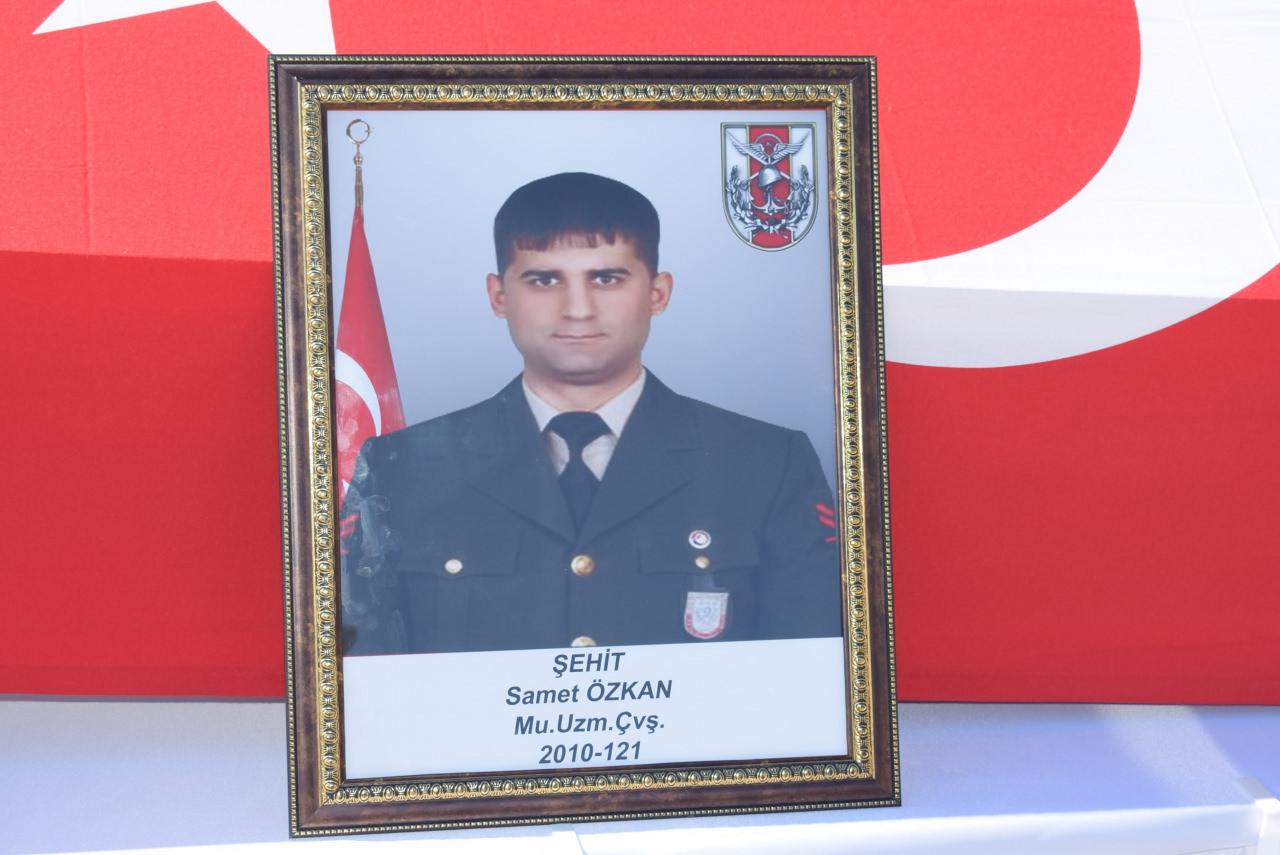 Şehit Uzman Çavuş Samet Özkan.