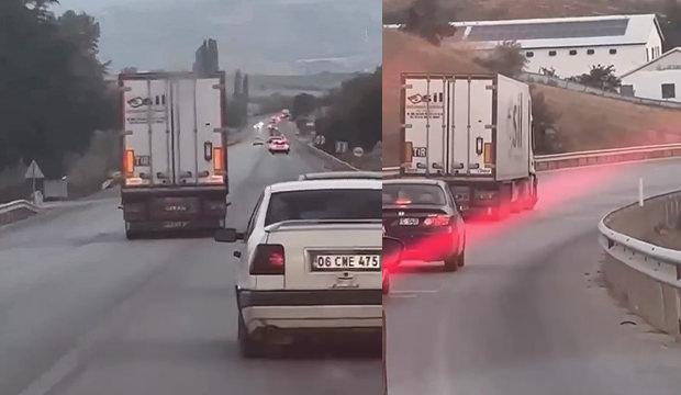 S&ouml;z&uuml;n bittiği anlar! Facia resmen 'geliyorum' demiş..