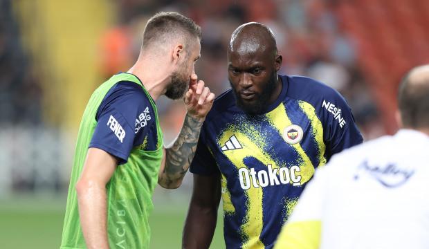 Lukaku'dan Fenerbah&ccedil;e formasıyla bir ilk