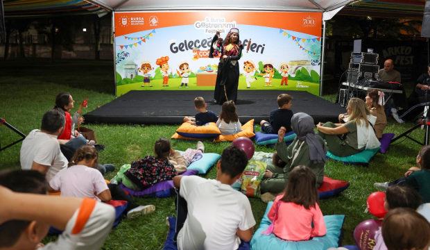 Uluslararası 5. Bursa Gastronomi Festivali &ccedil;ocukların y&uuml;z&uuml;n&uuml; g&uuml;ld&uuml;rd&uuml;