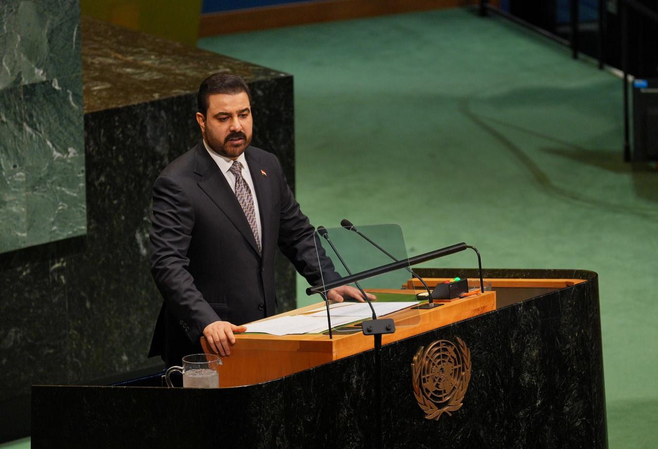 Irak Başbakanı Ali ez-Zeydi, ABD’nin New York kentinde düzenlenen Birleşmiş Milletler (BM) Genel Kurulu’na hitap etti.