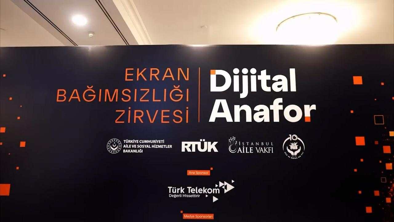 Dijital Anafor Zirvesi düzenlendi