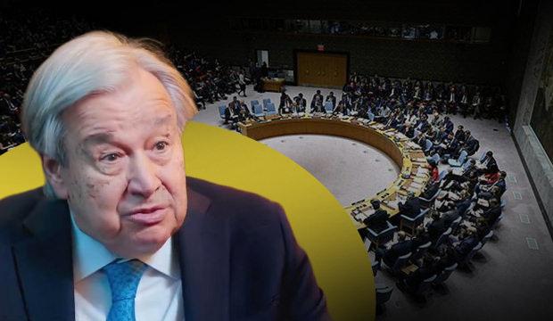 Guterres'ten giderayak BM ve İsrail itirafı: BMGK fel&ccedil;