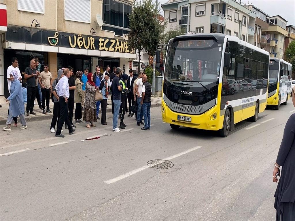 Kazanın yaşandığı olay yeri. 