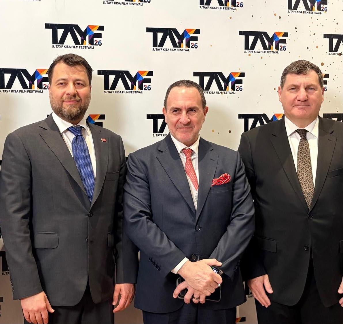 Emre Alkin ve Kerem Alkin ve Tera Yatırım Yönetim Kurlu Başkanı Emre Tezmen