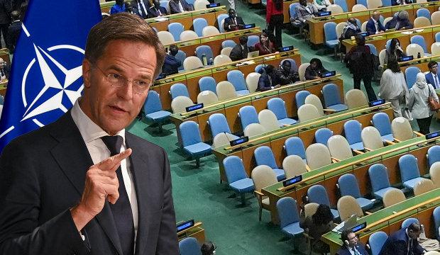 Rutte'den BM Genel Kurulunu terk eden &uuml;lkelere Netanyahu tepkisi
