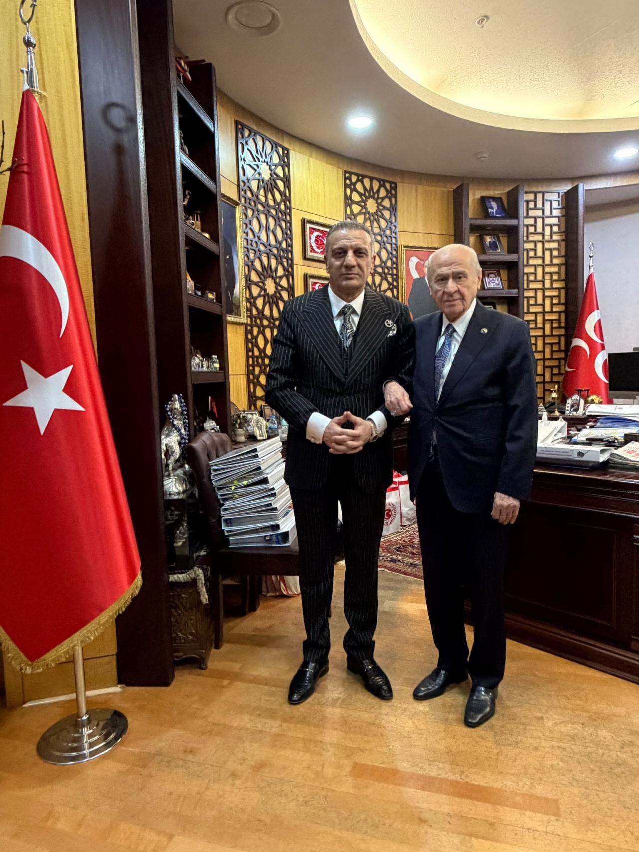 13 ay sonra tahliye oldu: İlk iş Bahçeli'yi ziyaret etti