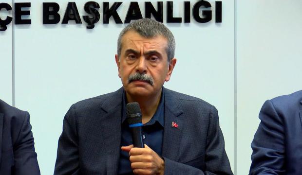 Bakan Tekin: Raporlayıp &ccedil;&ouml;z&uuml;m &ouml;nerileri geliştireceğiz