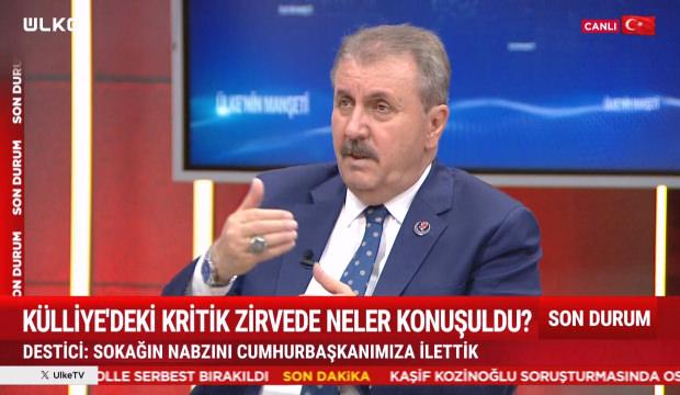 BBP Genel Başkanı Mustafa Destici: 'Muhsin Başkan'ın &ouml;l&uuml;m&uuml;nde ger&ccedil;ekler ortaya &ccedil;ıkacaktır'