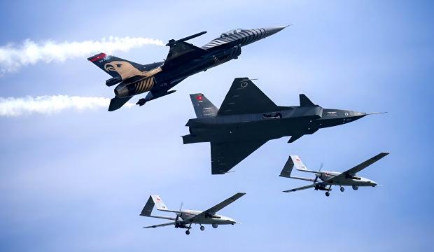 F-16 ve İHA'lar aynı anda ortaya &ccedil;ıkıyor! T&uuml;rkiye'nin yeni taktiği akıllarını aldı