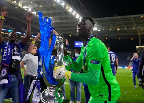 Mendy, 2021'de Chelsea ile Şampiyonlar Ligi'ni kazandı