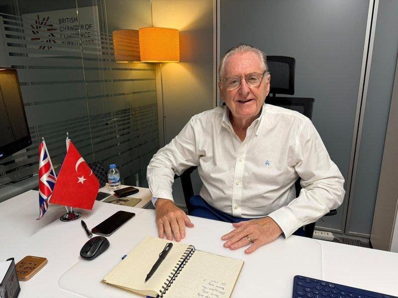 Türkiye'deki İngiliz Ticaret Odası (BCCT) Başkanı Chris Gaunt