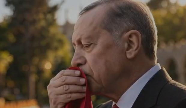 Şanlıurfa B&uuml;y&uuml;kşehir Belediyesi filminde tarih, teknoloji ve T&uuml;rkiye y&uuml;zyılı ve Cumhurbaşkanı Erdoğan aynı karede