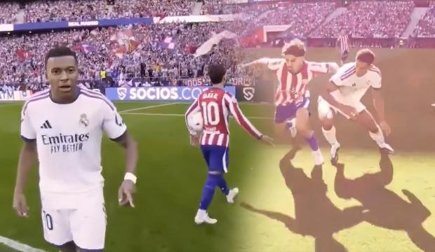 Derbide hakem kamerası kayıt aldı! Mourinho ve futbolcuların tepkisi b&ouml;yle yansıdı