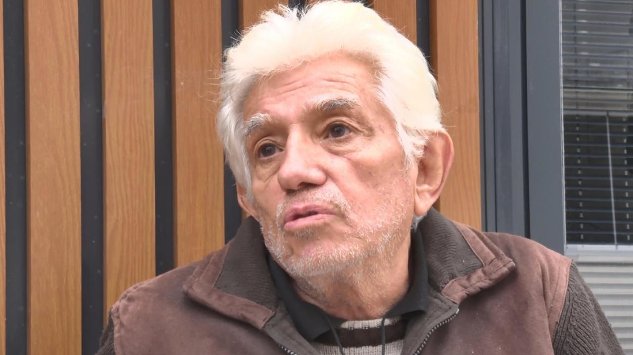 Mahmut Topçu (73), yaşadığı sürece dair açıklama yapıyor. 