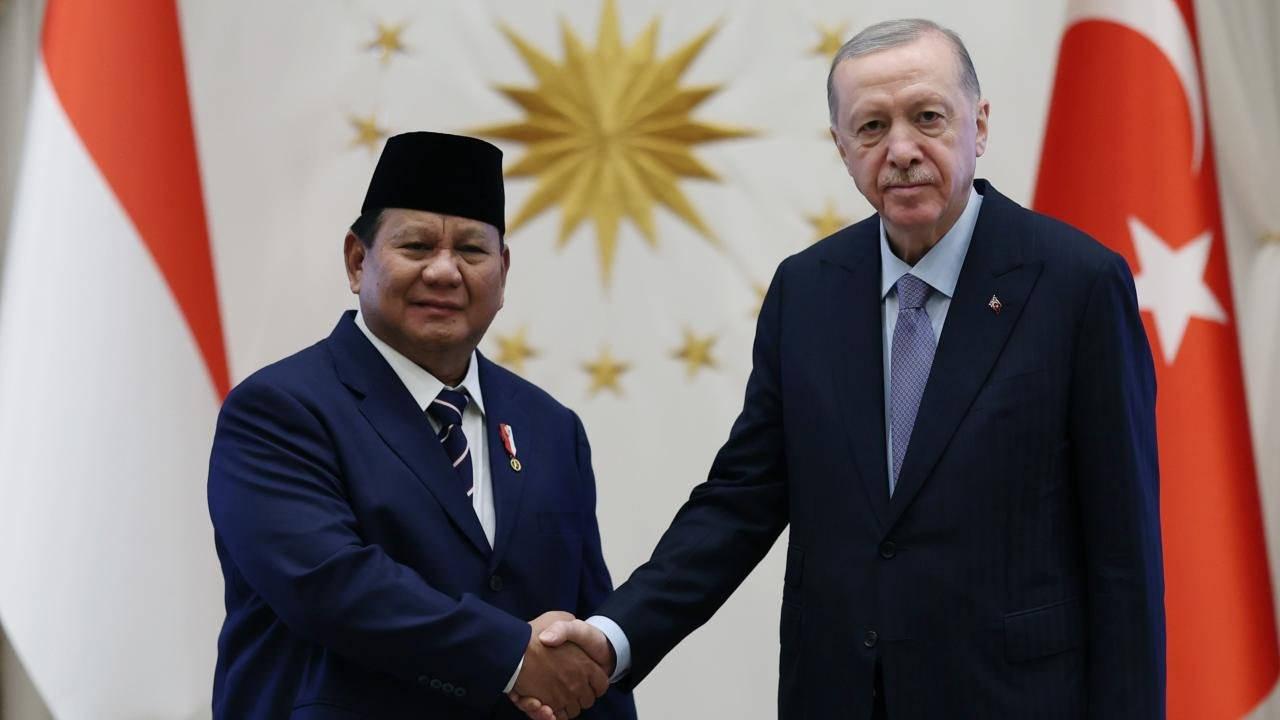 Cumhurbaşkanı Erdoğan, Endonezya Cumhurbaşkanı Subianto