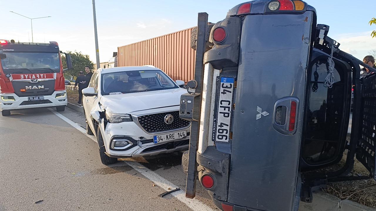 Kazanın yaşandığı olay yeri. 