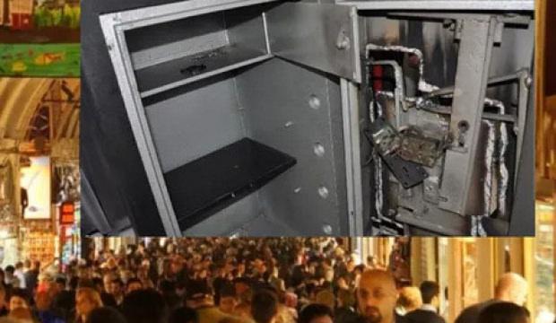 Kapalı&ccedil;arşı'da film gibi soygun! Milyonları &ccedil;aldı! Tencere tava koydu! Hakkımı aldım dedi
