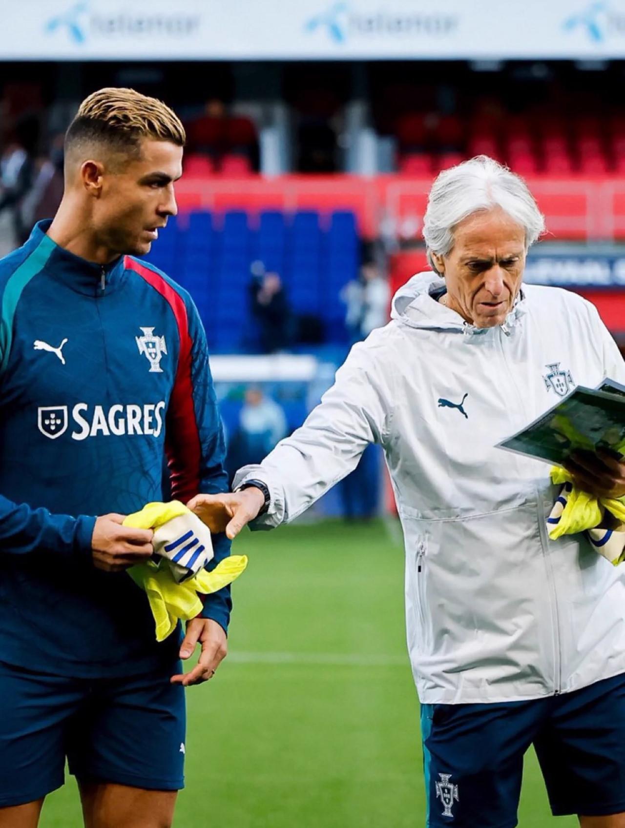 Cristiano Ronaldo ve Jorge Jesus