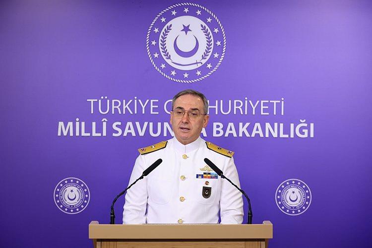 Millî Savunma Bakanlığı Sözcüsü Tuğamiral Zeki Aktürk