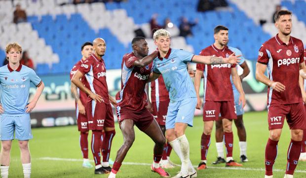 Trabzonspor tek golle kaybetti