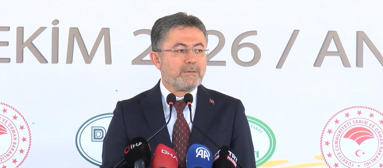 Tarım ve Orman Bakanı İbrahim Yumaklı