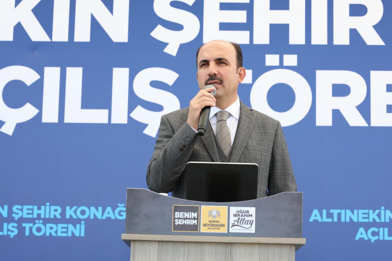 Konya Büyükşehir Belediye Başkanı Uğur İbrahim Altay