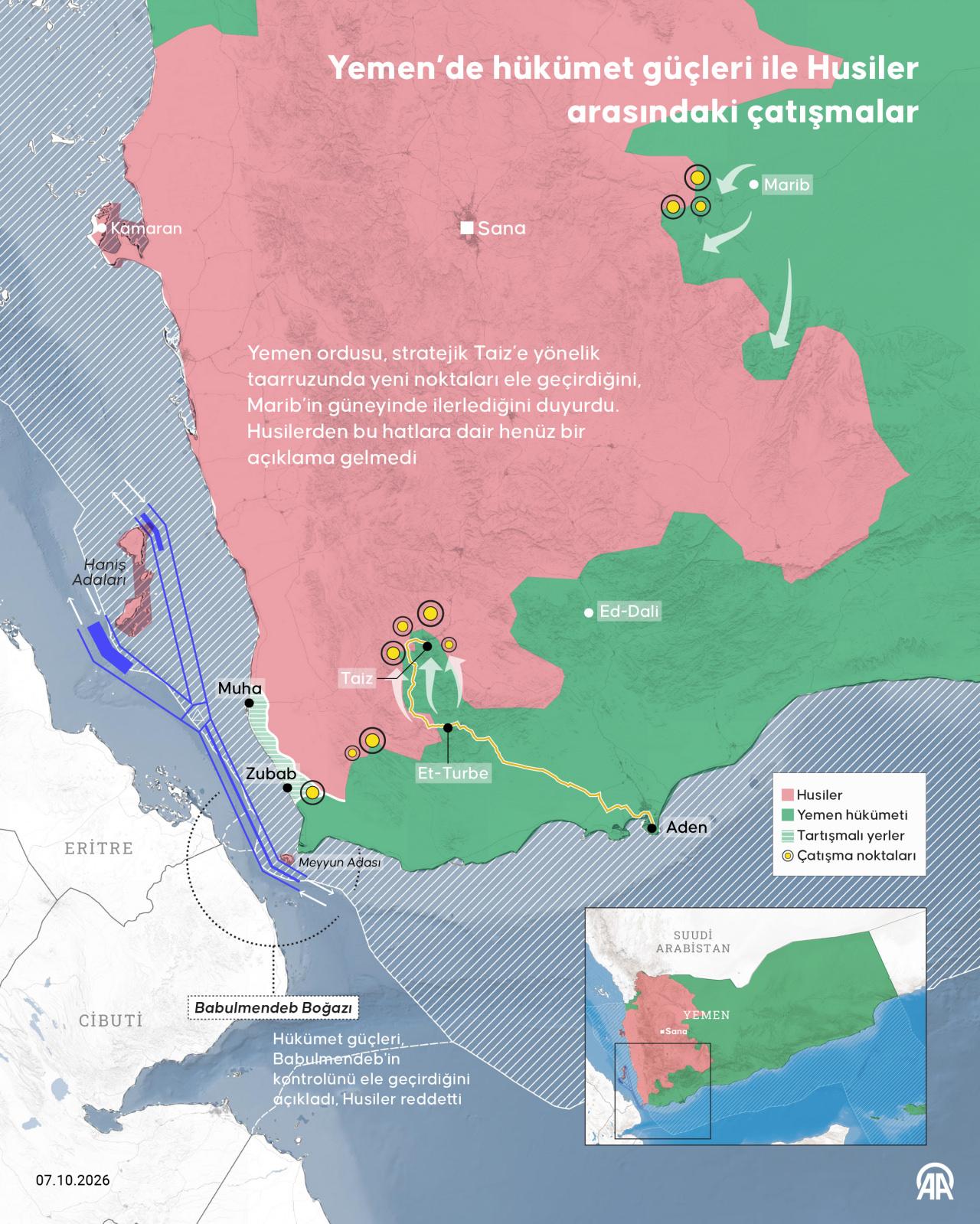 Yemen'deki çatışmalar