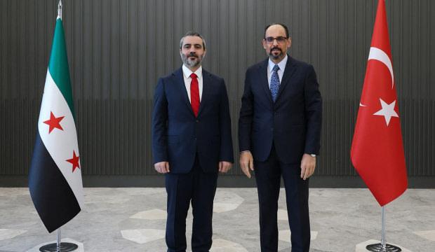 MİT Başkanı Kalın, Suriye Dışişleri Bakanı Şeybani ile Ankara'da g&ouml;r&uuml;şt&uuml;