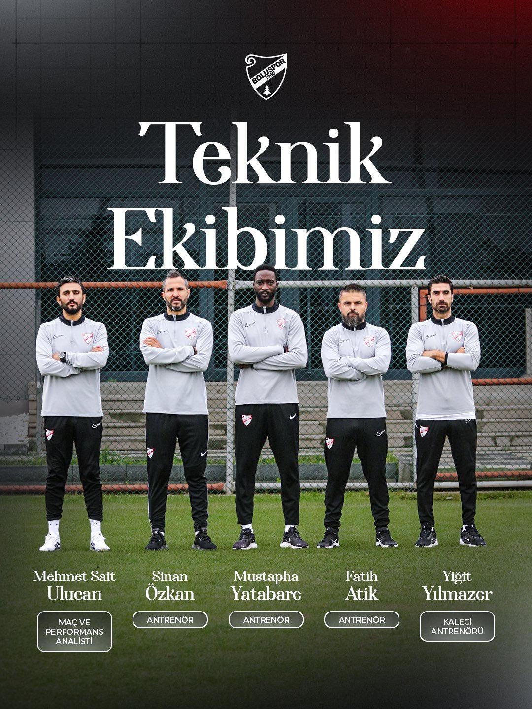 Boluspor yeni teknik direktörünü açıkladı!
