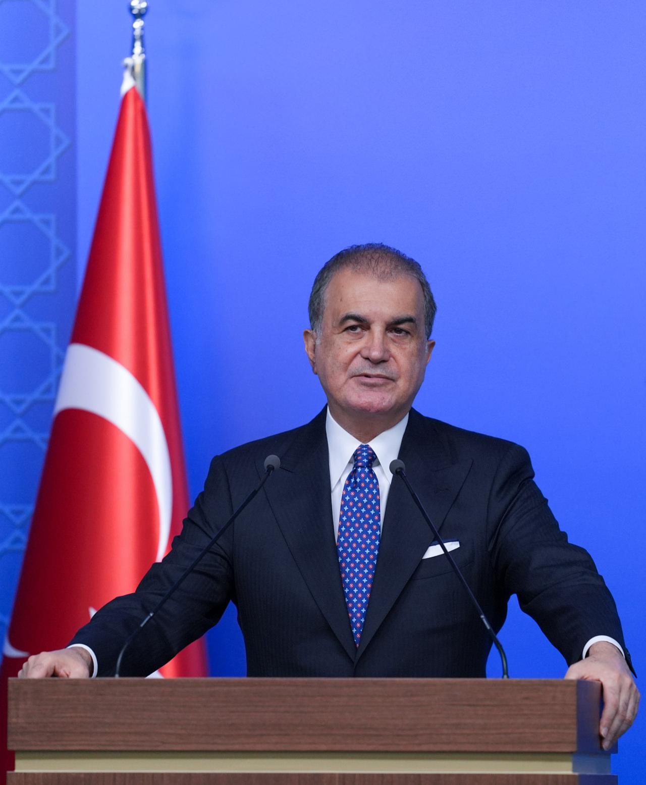AK Parti Sözcüsü Ömer Çelik