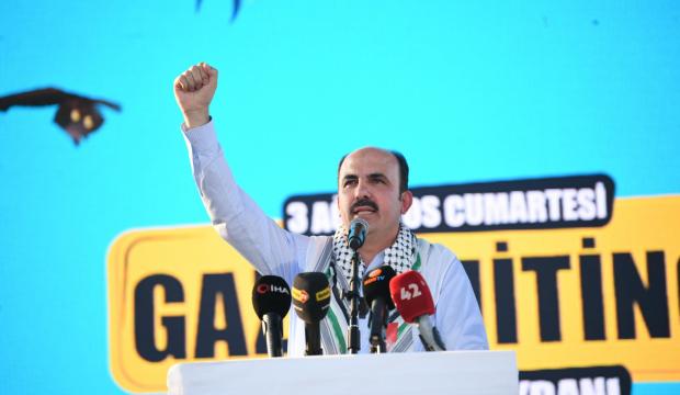 Başkan Altay'dan 7 Ekim mesajı: &Ouml;zg&uuml;r Filistin yalnız değildir!