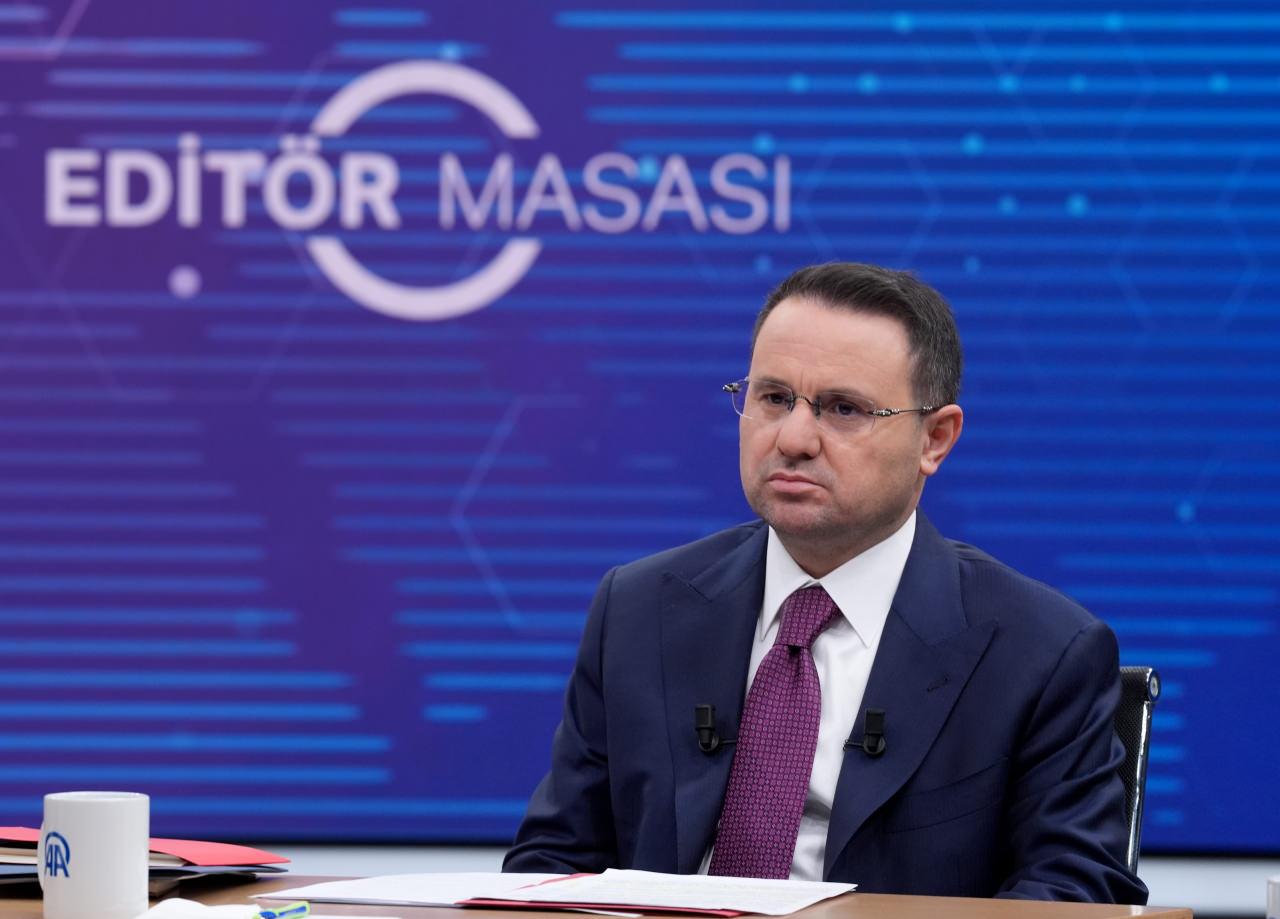 Adalet Bakanı Akın Gürlek, Anadolu Ajansı (AA) Editör Masası'na konuk oldu.