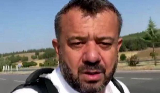 Kahramanmaraş'tan y&uuml;r&uuml;yerek ve otostop &ccedil;ekerek umreye gidiyor