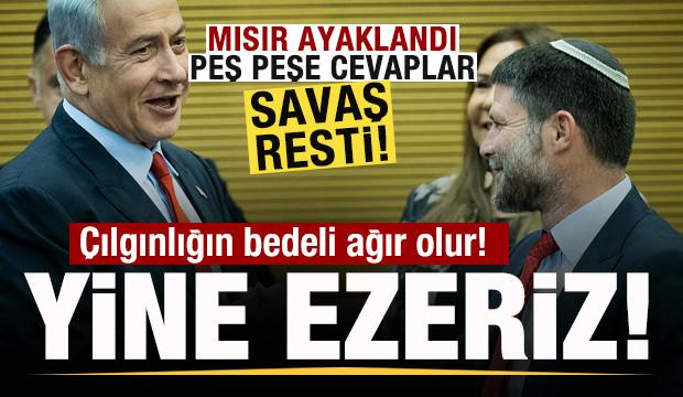 Mısır ayaklandı! Peş peşe savaş cevabı: &Ccedil;ılgınlığın bedeli ağır olur! Ezdik, yine ezeriz