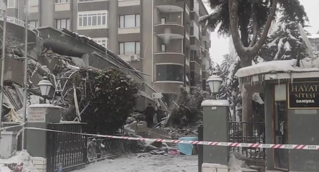 Hayat Sitesi çevresinde güvenlik önlemleri alındı.
