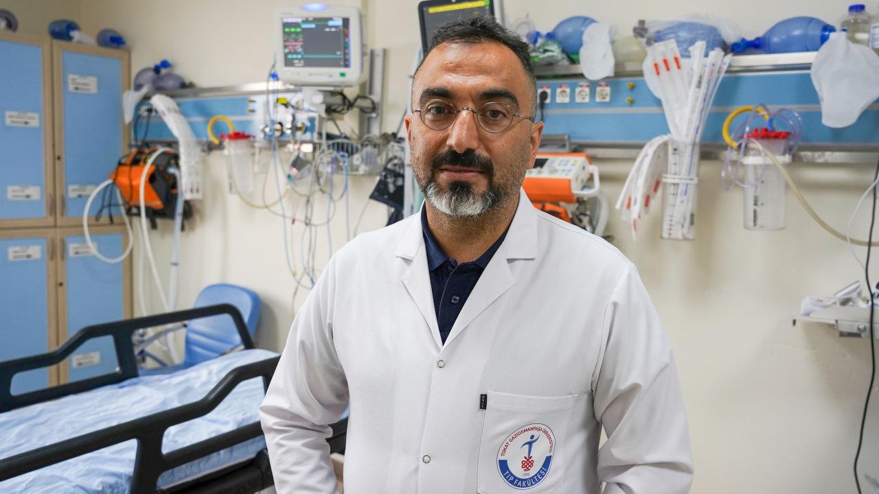 Tokat Gaziosmanpaşa Üniversitesi Tıp Fakültesi Hastanesi Acil Tıp Anabilim Dalı Başkanı Prof. Dr. Serhat Karaman