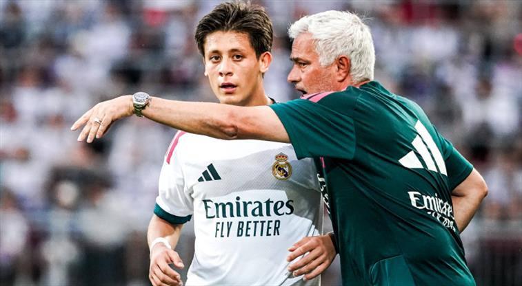 Arda Güler ve Jose Mourinho