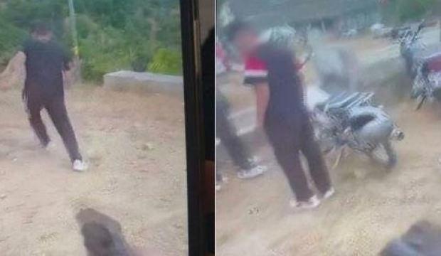 Amasya'da dehşete d&uuml;ş&uuml;ren tehdit: Silahı doğrultup sanal medyada paylaştı